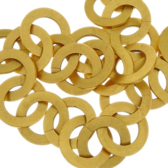 Chanel Chain Belt Gold 95P Small Good XX02776 - Picture 2 of 8